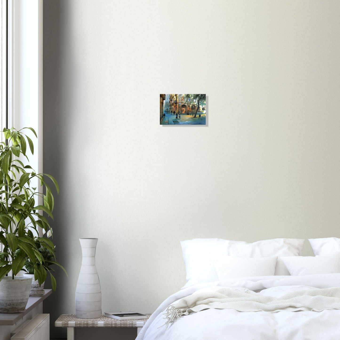 Barcelona's Born neighborhood - Canvas Print on stretcher bars