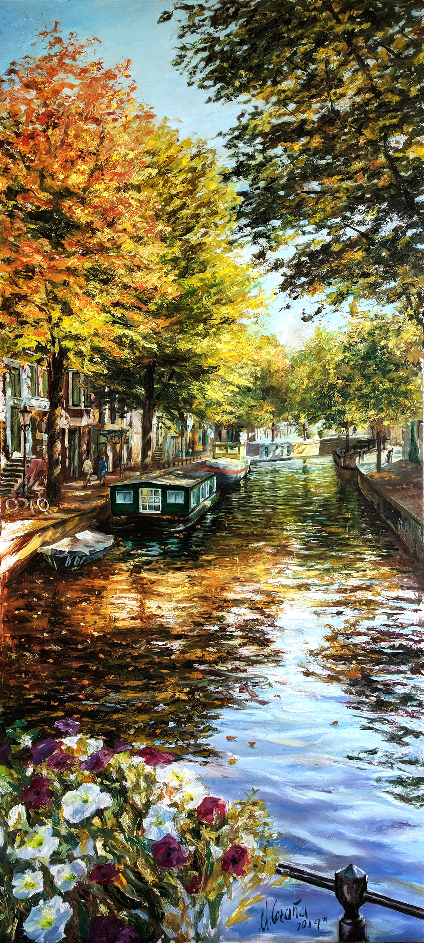 Amsterdam - Canvas Print on stretcher bars