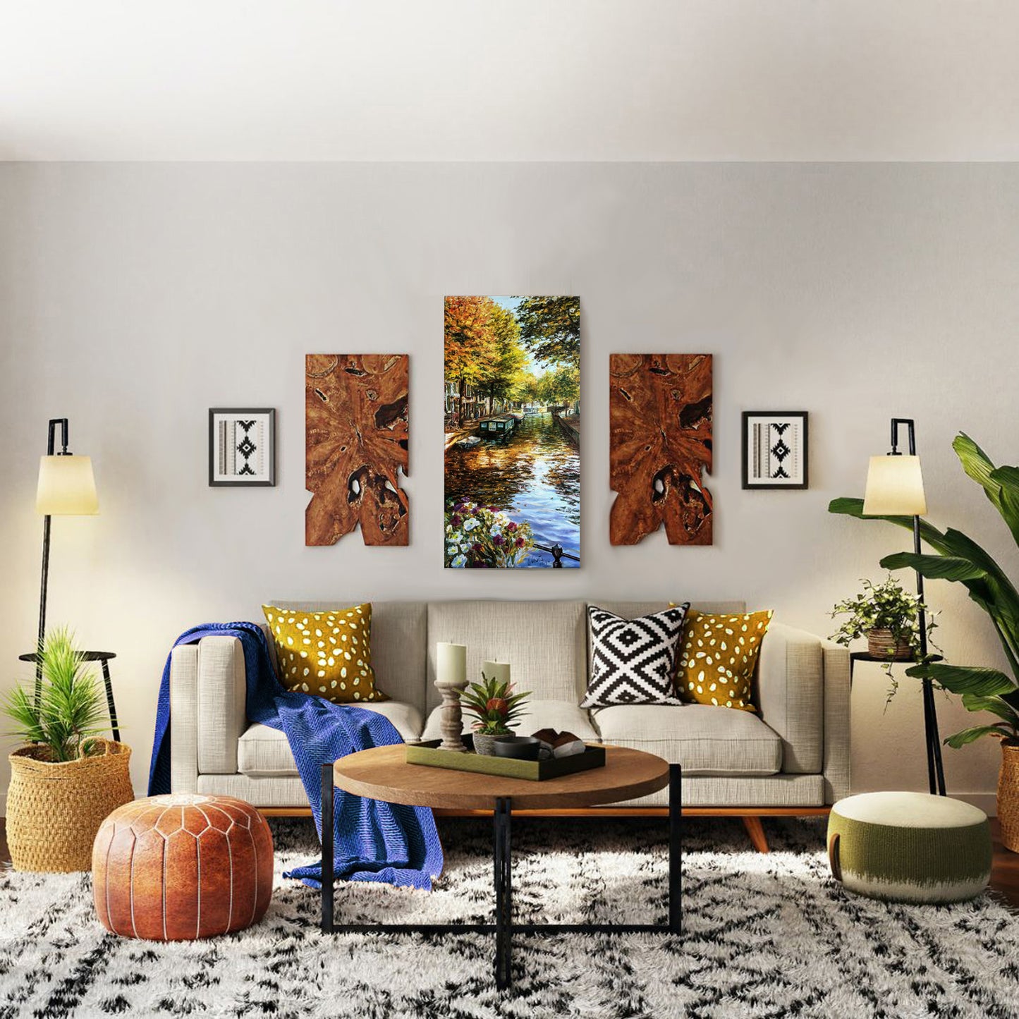Amsterdam - Canvas Print on stretcher bars